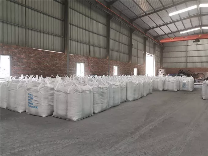Micro silica powder warehouse
